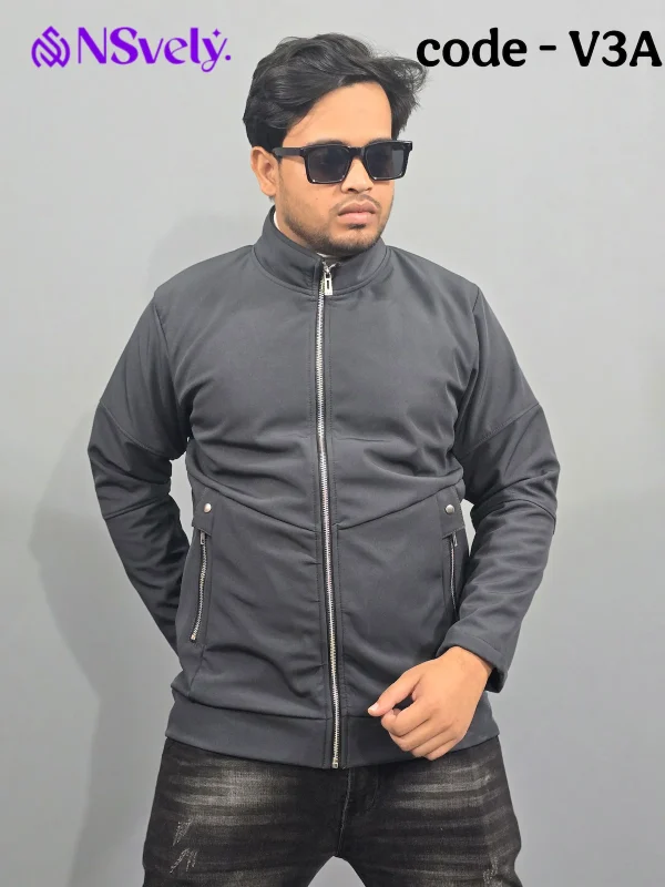 Ash - Trending microbonded fabric jackets [With Metal zipper]